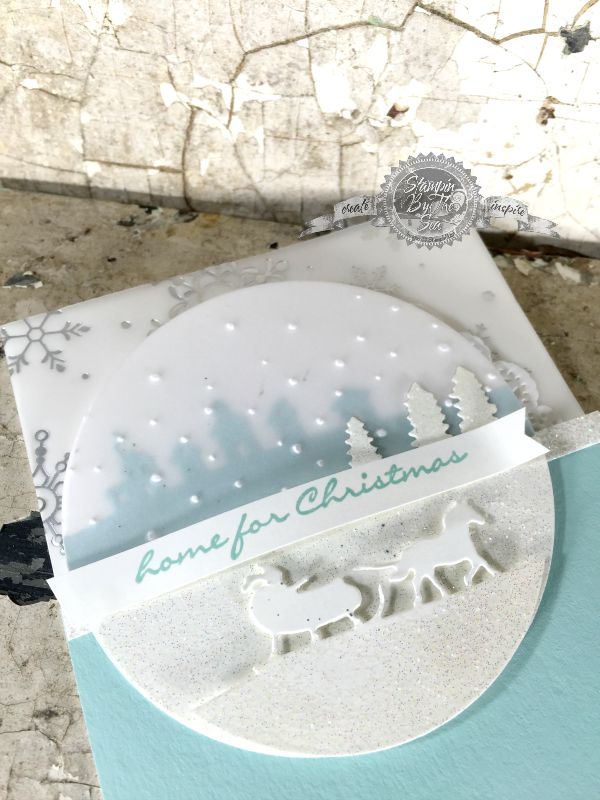 Jingle All The Way, Sleigh Ride Edgelits Die, Stampin' Up!