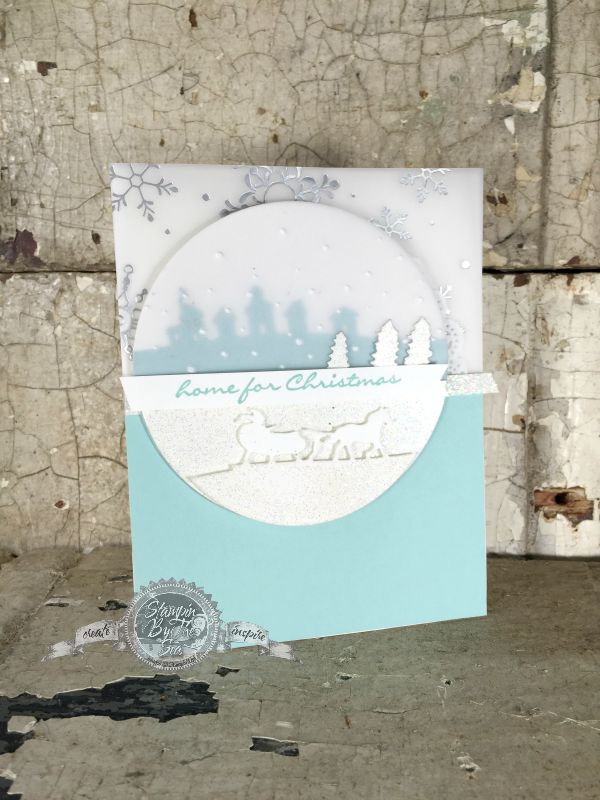 Jingle All The Way, Sleigh Ride Edgelits Die, Stampin' Up!