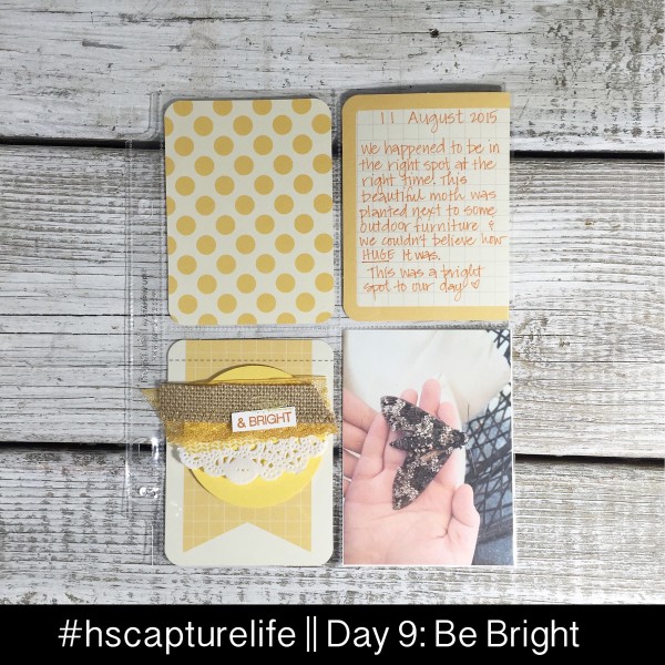 Project Life, PLxSU, Stampin' Up!, Capture Life