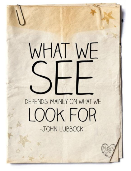 What We see