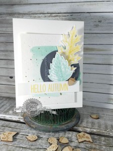 TGIFC15, Color Challenge, Stampin' Up!, Vintages Leaves