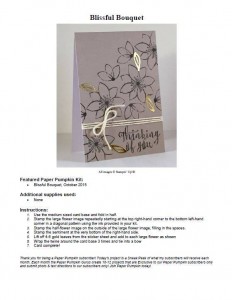Paper Pumpkin, Stampin' Up!