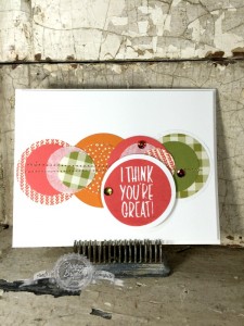 I think You're Great stamp set, Stampin' Up!