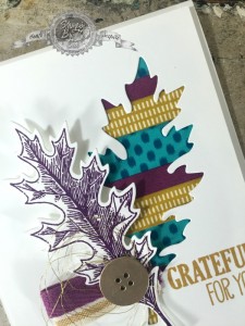 Vintage Leaves Stamp Set, Stampin' up!