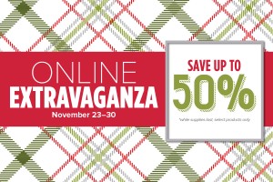 Extravaganza Sale, Stampin' Up!, Online Sale
