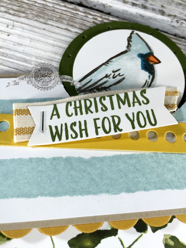 Fun Fold Card, Joyful Season stamp set, Stampin' Up!