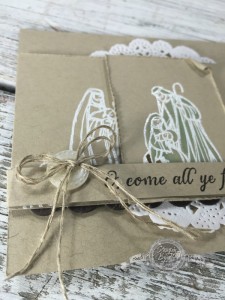 All Ye Faithful, Stampin' Up!