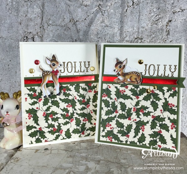 Jolly Reindeer, Home for Christmas , Stampin' Up!