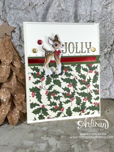 Jolly Reindeer, Home for Christmas , Stampin' Up!