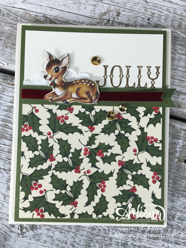 Jolly Reindeer, Home for Christmas , Stampin' Up!