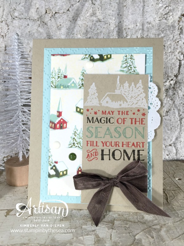 Home for Christmas- Stampin' Up! - Kimberly Van Diepen, Paper Crafter ...