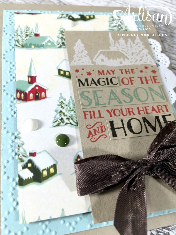 Home for Christmas- Stampin' Up! - Kimberly Van Diepen, Paper Crafter ...