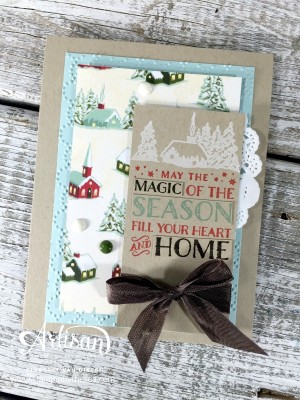 Home for Christmas- Stampin' Up! - StampinByTheSea.com