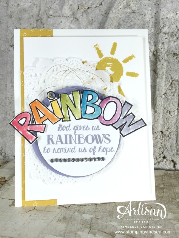 Over the Rainbow, Stampin' Up!, 