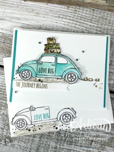 Love Bugs and Weddings, Beautiful Ride, Stampin' Up!