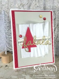 Joyful Noise, Tree Punch, Stampin' Up!