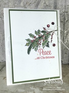 Peace at Christmas, Peaceful Wishes, Stampin' Up!