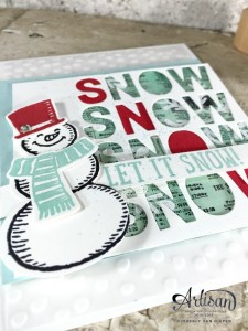 Color Challenge, TGIF, Snow Place Stamp set, Stampin' Up!