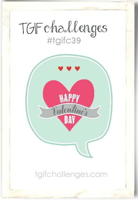 Happiness, Valentines, TGIF, Stampin' Up!