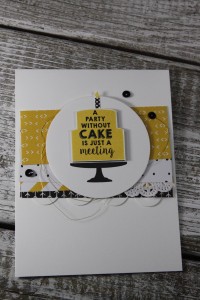 Monday Blues, Party Wishes, Stampin' Up!