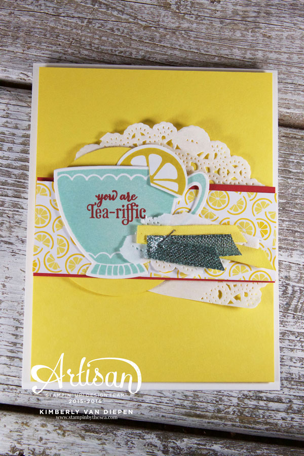 Quick Tip Tuesday, A Nice Cuppa, Stampin' Up!