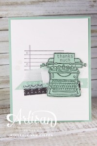 Crafty, Stampin' Up!, Tap Tap Tap,