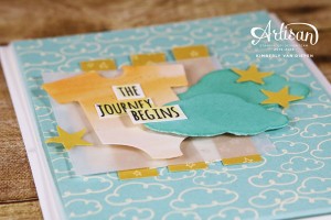 A Journey Begins, Baby, Stampin' Up!
