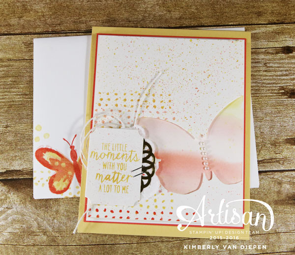 Little Moments, Watercolor Wings, Stampin' Up!
