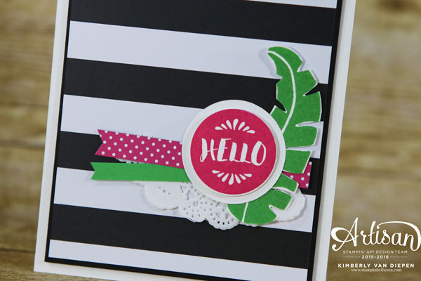 Hello, Pop of Paradise, Stampin' Up!