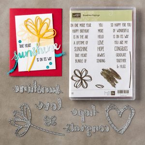 Sunshine Sayings, Stampin' Up!, Stampin' Up! Demo