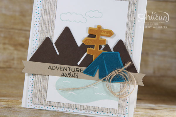 Camping, Stampin' Up!, Always an Adventure
