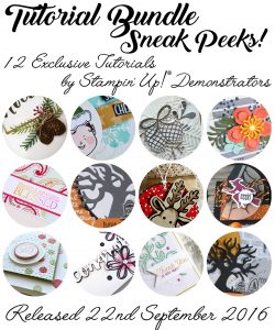 Tutorial, Bundles, Stampin' Up!
