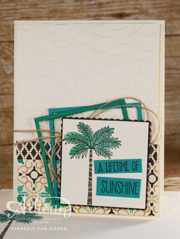 Tropical Paradise, Stampin' Up!, Totally Trees