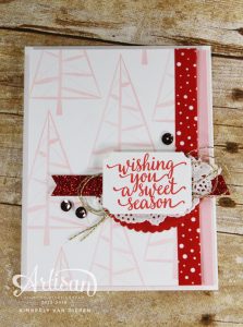 Christmas Countdown, Stampin' Up!, Twinkle Trees