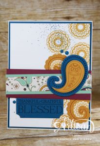 Grateful, Stampin' Up!, Paisleys & Posies
