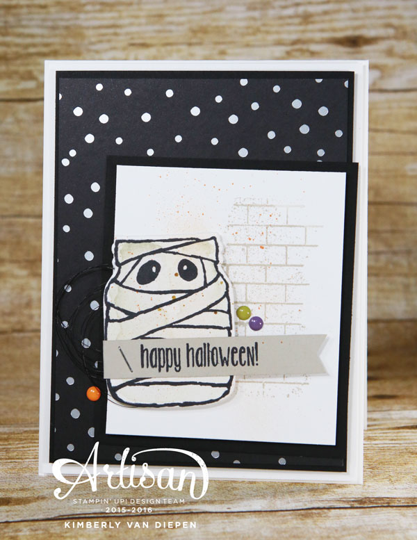 Simple Halloween Cards, Stampin' Up!