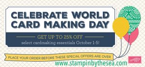 World Card Making Day, Stampin' Up!
