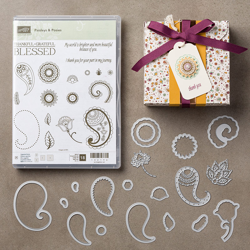 Paisleys & Posies, Stampin' Up!