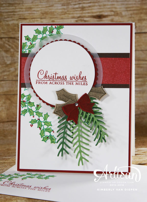 Christmas Cards, Holly Berry Happiness, Stampin' Up!