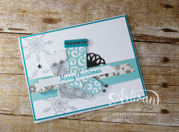 Escape the Crazy, Hang Your Stocking, Stampin' Up!