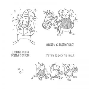 Stitching Framelits, Stampin' Up!, Artisan Hop, Merry Mice