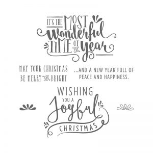 Most Wonderful Time of Year, Stampin' Up!, Christmas