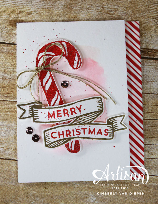 Glitter Candy Cane, Stampin' Up!