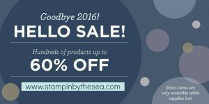 Stampin' Up! Year End Close Out Sale