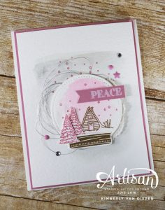 Snow Globe, Mountain Adventure, Stampin' Up!