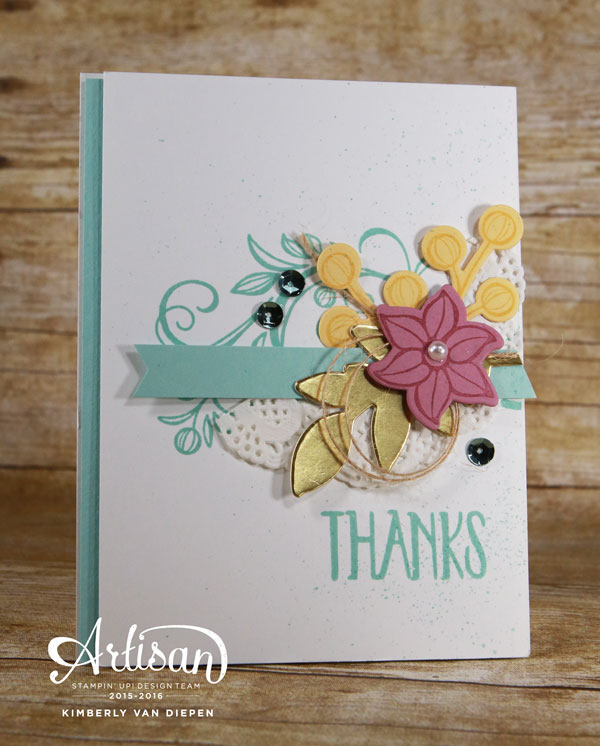 Falling Flowers, Stampin' Up!