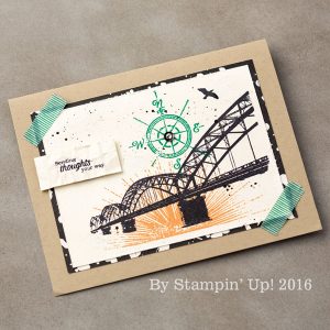 Mix it up, Stampin' Up!, Wherever You Go