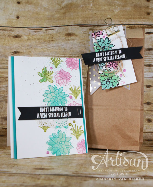 Jolliness, Oh So Succulent Stamp set, Stampin' Up!