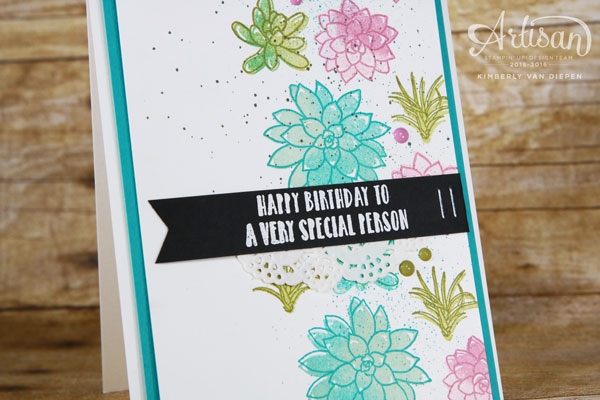 Jolliness, Oh So Succulent Stamp set, Stampin' Up!