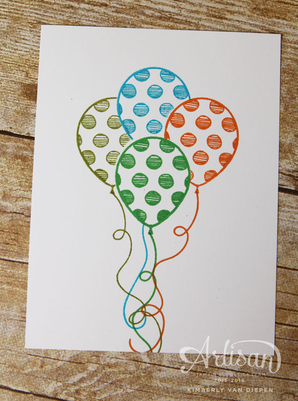 Balloon Adventures stamp set, Stampin' Up!